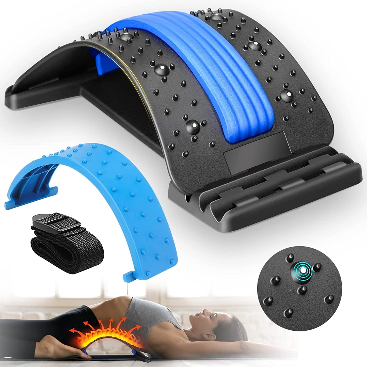 Multi-Level Adjustable Back Massager